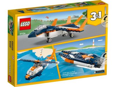 Lego Creator 3-in-1: Supersonic Jet 31126