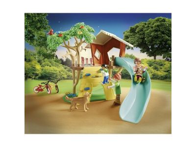 Playmobil Family Fun Δεντρόσπιτο με Τσουλήθρα 71001