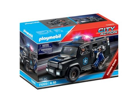 Playmobil City Action Θωρακισμένο Τζιπ Ομάδας Ειδικών Αποστολών 71003