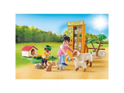 Playmobil Family Fun Ζωολογικός Κήπος με Ήμερα Ζωάκια 71191