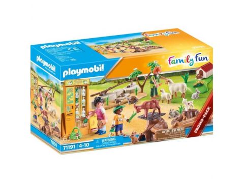 Playmobil Family Fun Ζωολογικός Κήπος με Ήμερα Ζωάκια 71191