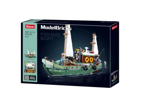Sluban Τουβλάκια Fishing Boat M38-B1119