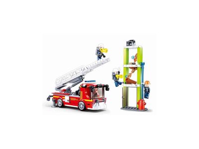Sluban Τουβλάκια 343τμχ Fire Ladder Practice M38-B0966