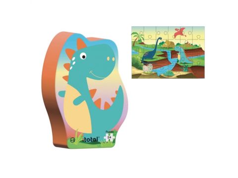 Total Gift Puzzle Dino 24τμχ XL2274