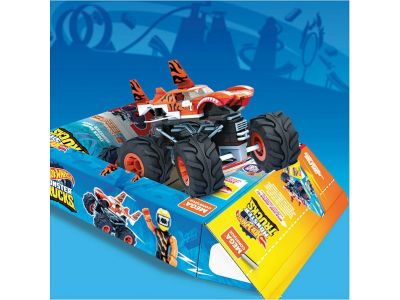  Mattel Mega Bloks Τουβλάκια Hot Wheels: Monster Trucks Tiger Shark 187τμχ GVM26