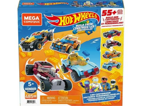 Mattel Mega Bloks Τουβλάκια Hot Wheels Επική Πρόκληση 485τμχ GVM13