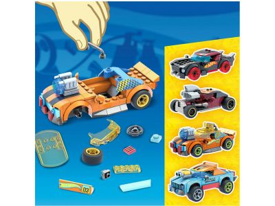 Mattel Mega Bloks Τουβλάκια Hot Wheels Επική Πρόκληση 485τμχ GVM13
