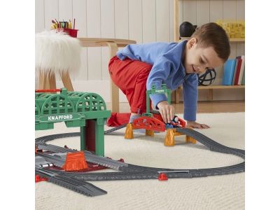 Fisher Price Thomas & Friends Σταθμός του Νάπφορντ Σετ με Τρενάκι HGX63