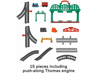 Fisher Price Thomas & Friends Σταθμός του Νάπφορντ Σετ με Τρενάκι HGX63