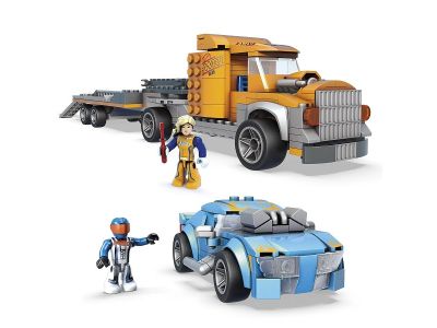Mattel Mega Bloks Τουβλάκια Hot Wheels Twinduction Hauler Pack 355τμχ GYG66