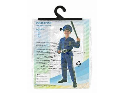 Αποκριάτικη Παιδική Στολή Αστυνομικός 3-1052