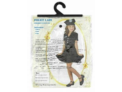 Αποκριάτικη Παιδική Στολή Αστυνομικίνα 3-2078