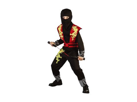 Αποκριάτικη Παιδική Στολή Ninja 7-10 Ετών(1,30-1,40m) 3-157
