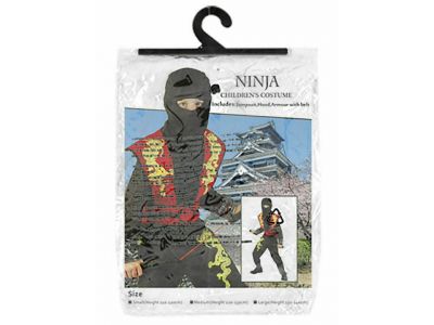 Αποκριάτικη Παιδική Στολή Ninja 7-10 Ετών(1,30-1,40m) 3-157