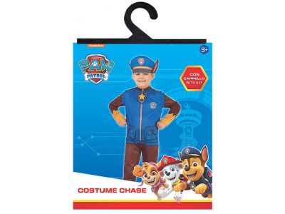 Αποκριάτικη Παιδική Στολή Paw Patrol Chase 5-7 Ετών(107cm) 3-2303