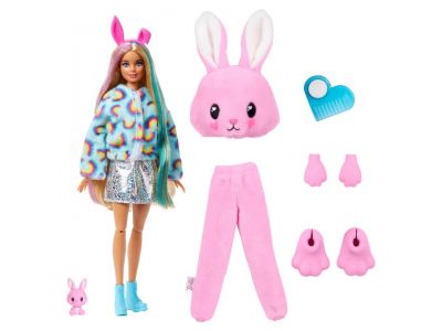 Mattel Κούκλα Barbie Cutie Reveal Λαγουδάκι HHG19