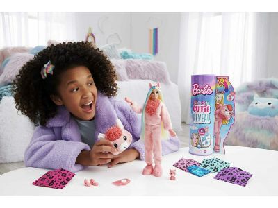 Mattel Κούκλα Barbie Cutie Reveal Λάμα HJL60