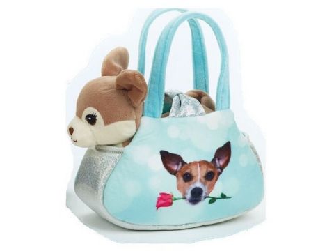 Play Eco! Play Green! Τσαντάκι (Τιρκουάζ) με Σκυλάκι PlayEco! PlayGreen! 800220