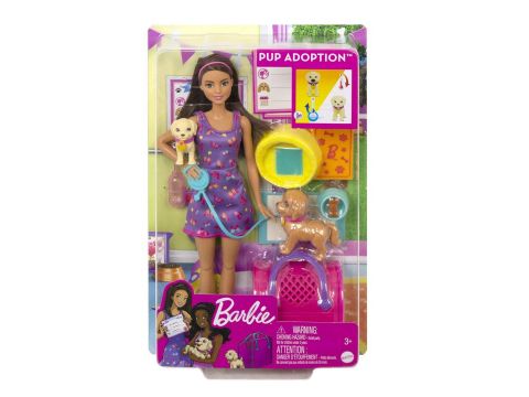 Mattel Κούκλα Barbie Pup Adoption HKD86