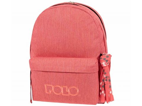 Polo Σακίδιο Πλάτης Original Double Scarf 2023 Κοραλί 9-01-235-3601