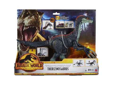 Mattel Jurassic World Slashin Slasher Δεινόσαυρος Therizinosaurus GWD65