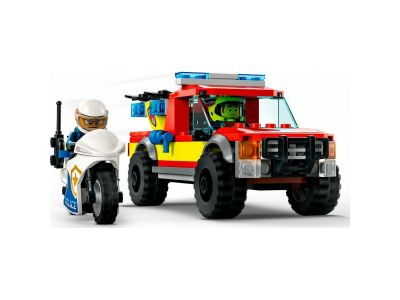 Lego City Fire Rescue Police Chase 60319