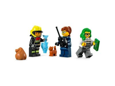 Lego City Fire Rescue Police Chase 60319