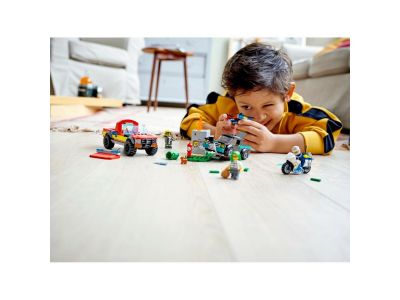 Lego City Fire Rescue Police Chase 60319