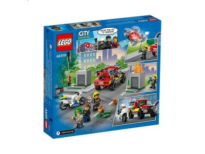 Lego City Fire Rescue Police Chase 60319