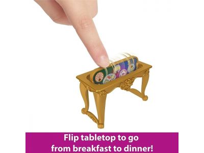 Mattel Disney Princess Μίνι Κούκλες- Το Παλάτι Της Πεντάμορφης HLW94