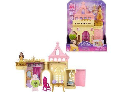 Mattel Disney Princess Μίνι Κούκλες- Το Παλάτι Της Πεντάμορφης HLW94
