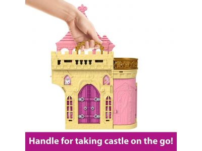 Mattel Disney Princess Μίνι Κούκλες- Το Παλάτι Της Πεντάμορφης HLW94