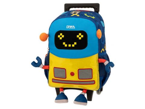 Polo Σακίδιο Trolley Junior Los Ninos Robot Μπλε 2023 9-01-041-8232