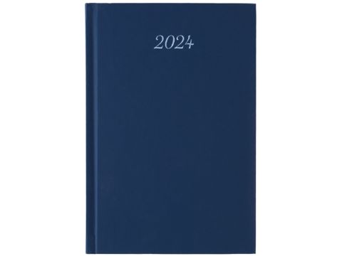 Λιναρδάτος Ημερολόγιο Ατζέντα 2024 Ημερήσιο Classic_B 14x21cm Μπλε 42163