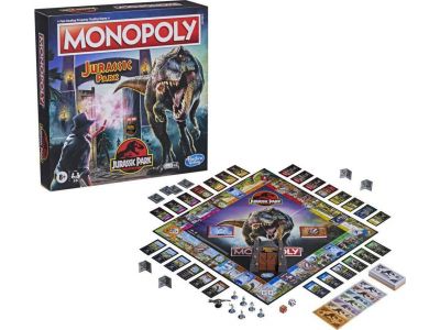 Hasbro Monopoly Jurassic Park Edition για 2-6 Παίκτες 8+ Ετών F1662