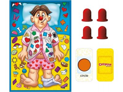 Hasbro Επιτραπέζιο Παιχνίδι Οι Μικροί Γιατροί για 2-4 Παίκτες 3+ Ετών F6644