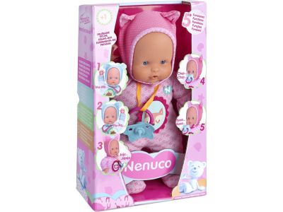  Giochi Preziosi Nenuco Κούκλα Soft Με 5 Λειτουργίες - Ροζ 700014781