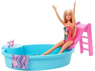 Mattel Barbie Εξωτική Πισίνα GHL91