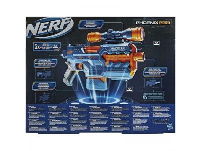 Hasbro Nerf Elite 2.0 Phoenix Cs-6 Με 12 Βελάκια, 6-Βελάκια E9961
