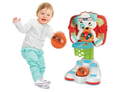Baby Clementoni Baby Βρεφικό Εκπαιδευτικό Παιχνίδι Μπασκετάκιας Με Μπάλα Για 18+ Μηνών 1000-63531