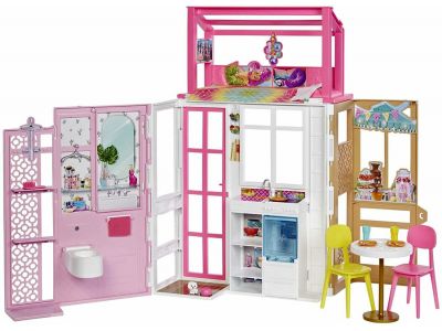 Mattel Barbie Playset Σπιτάκι - Βαλιτσάκι HCD47