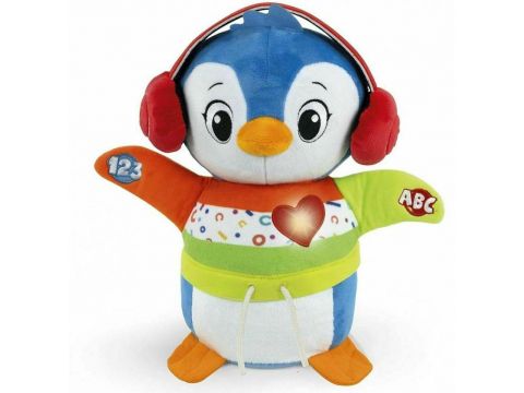 Baby Clementoni Βρεφικό Παιχνίδι Πιγκουΐνος Χορευτούλης (Μιλάει Ελληνικά) 1000-63373