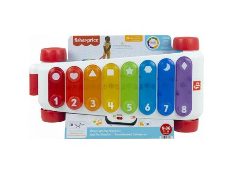 Fisher-Price Εκπαιδευτικό Μεγαλο Ξυλόφωνο - Ελληνικά και Αγγλικά HJK36