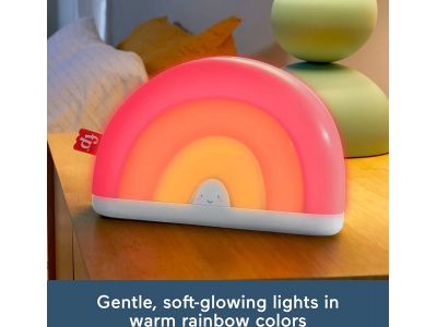 Fisher Price Soothe & Glow Rainbow με Μουσική και Φως για Νεογέννητα HGB91