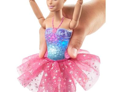 Mattel Barbie Κούκλα Dreamtopia Magic Light Ballerina HLC25