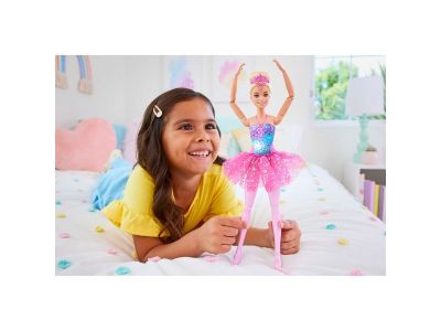 Mattel Barbie Κούκλα Dreamtopia Magic Light Ballerina HLC25