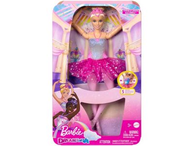 Mattel Barbie Κούκλα Dreamtopia Magic Light Ballerina HLC25