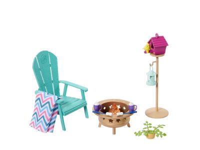 Mattel Barbie Έπιπλα Backyard Patio HJV32 / HJV33