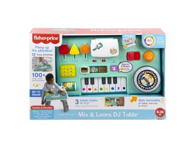 Fisher-Price Eκπαιδευτική Κονσόλα Dj Με Φώτα Και Ήχους HRB61