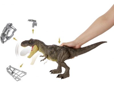 Mattel T-Rex Electronic Που Περπατάει Και Απελευθερώνεται GWD67
